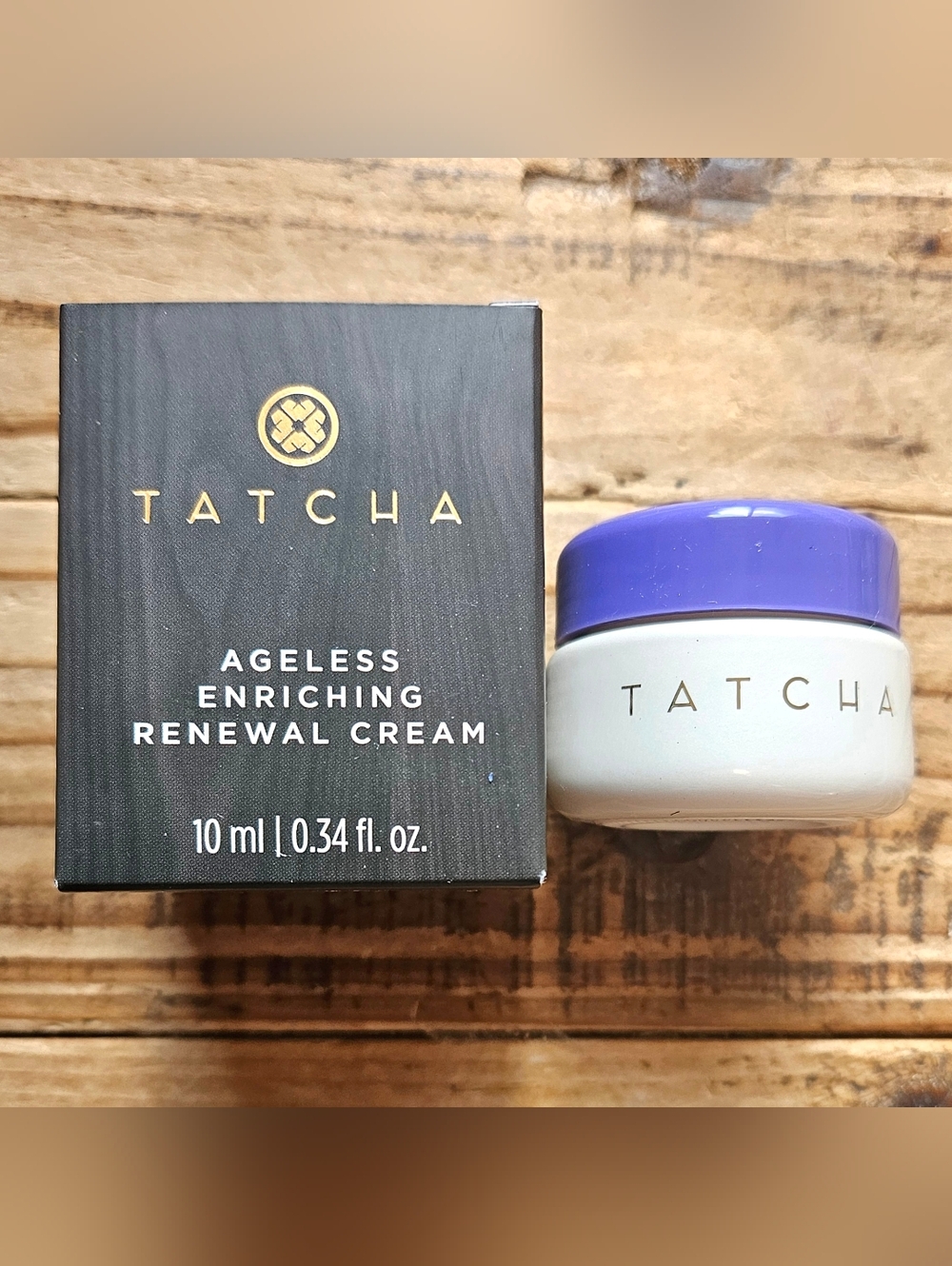 Tatcha Ageless Enriching Renewal Cream .34 oz NIB!  $42 MSRP